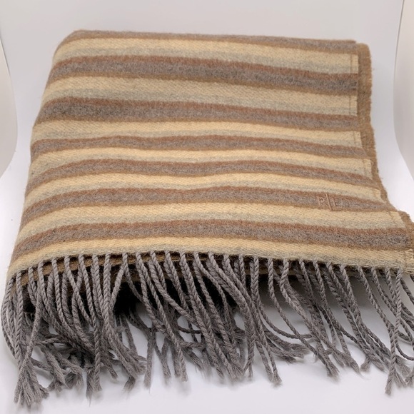 Lauren Ralph Lauren Accessories - LAUREN RALPH LAUREN Lambswool Fringe Scarf